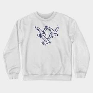 Fly By Birds Crewneck Sweatshirt